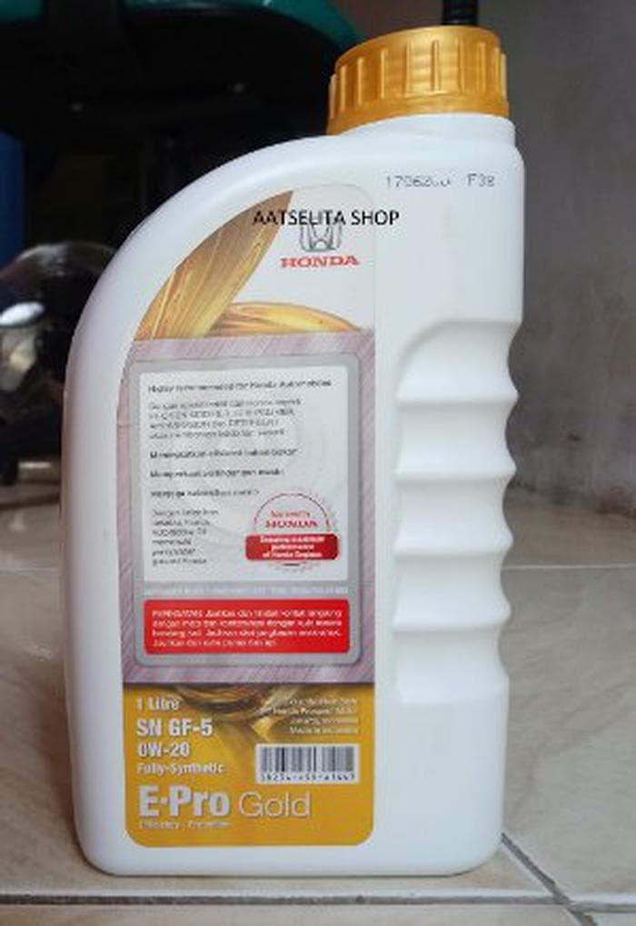 DISKON BESAR oli mobil honda epro gold sn gf 5 sae 0w 20 full Murah