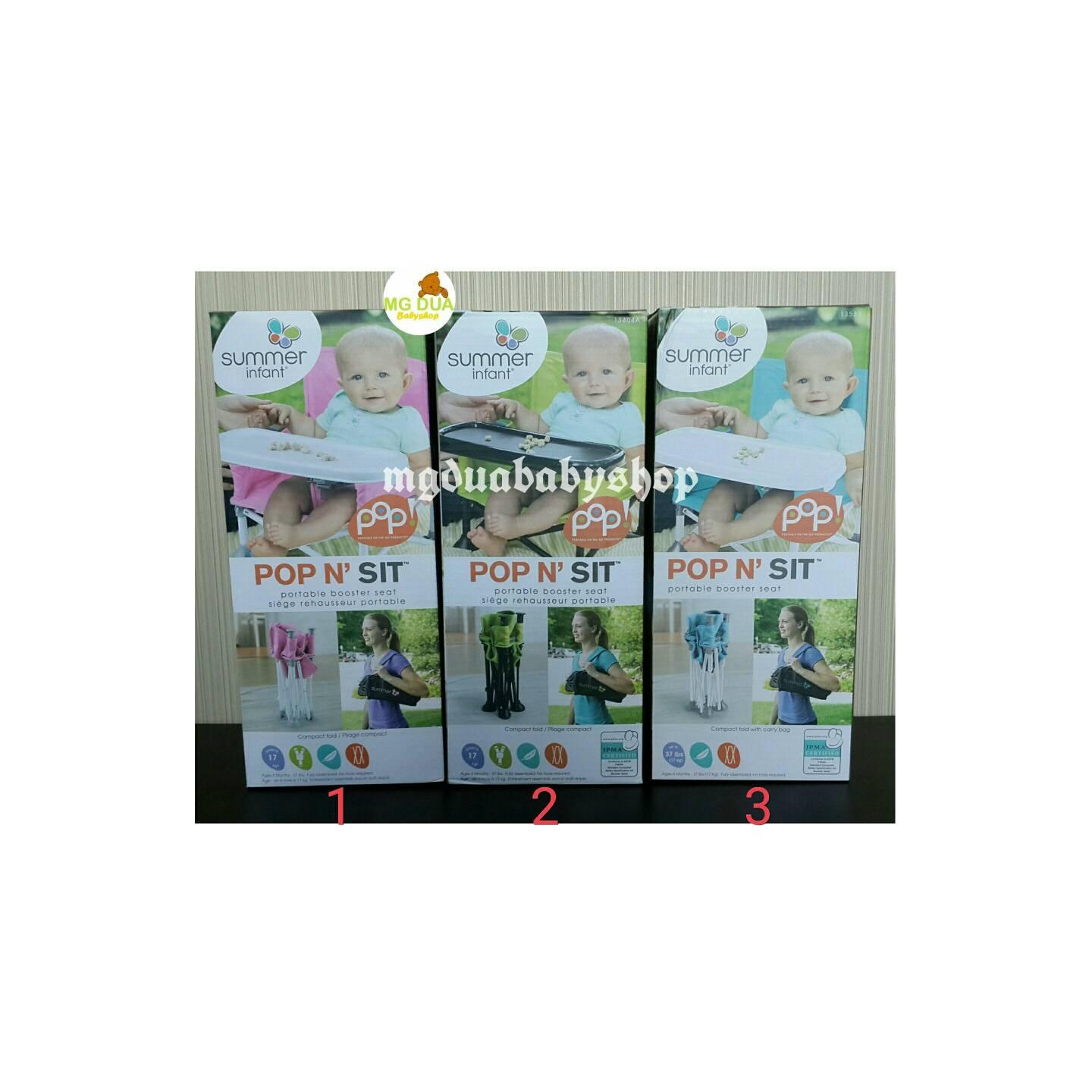 Buy & Sell Cheapest POP INFANT CUTE Best Quality Product Deals Summer Infant POP N SIT Portable Booster Seat Kursi Bayi