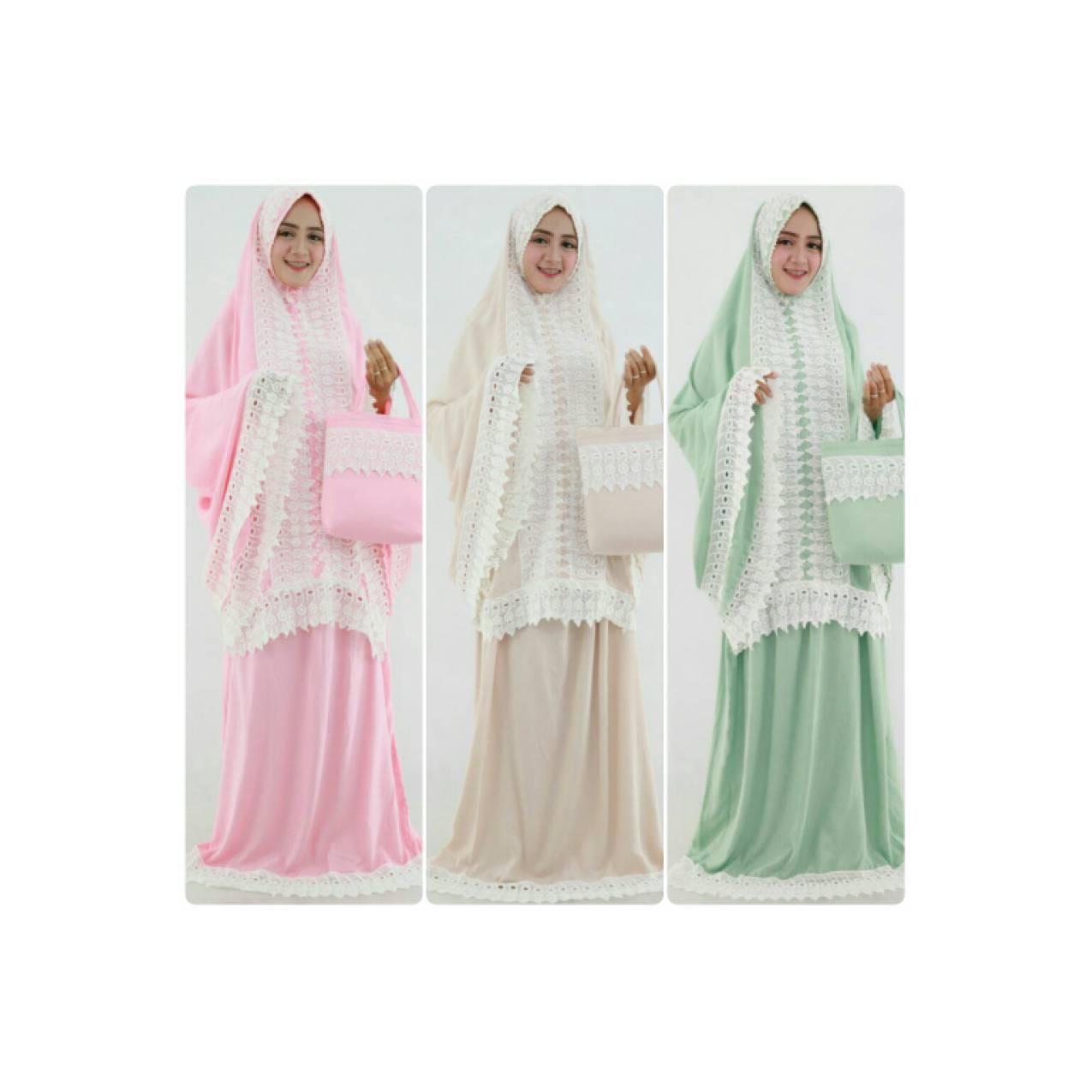 Serian Mukena dian sastro original terbaru polos katun premium artis