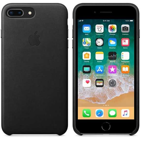 Ori Apple Leather Case iPhone 8 Plus