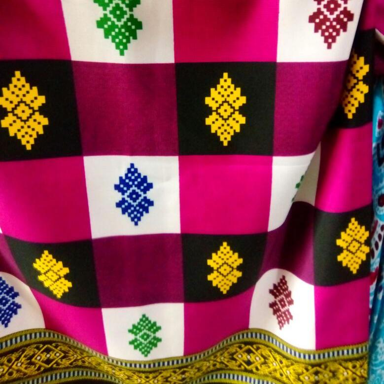 Sarung catur Jnanacrafts motif Bali