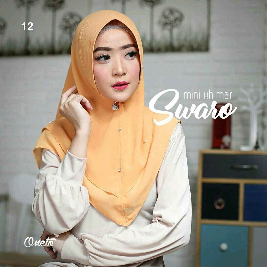 Mini Khimar Swaro Kunyit / Sabrina / Jilbab Segiempat / Vanilla Hijab / Umma Scraf / Jilbab Khimar / Hijab