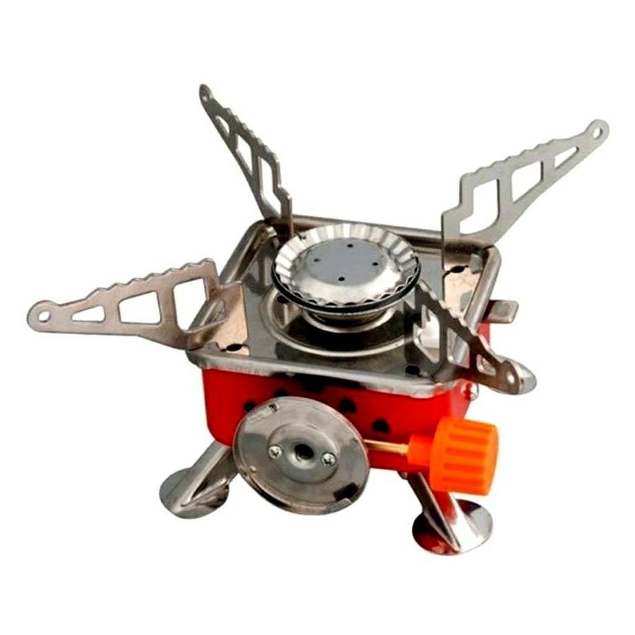 Kompor Kemah Camping Gunung Outdoor Portable Mini GSE Gasmate Windproof Kotak Anti Angin
