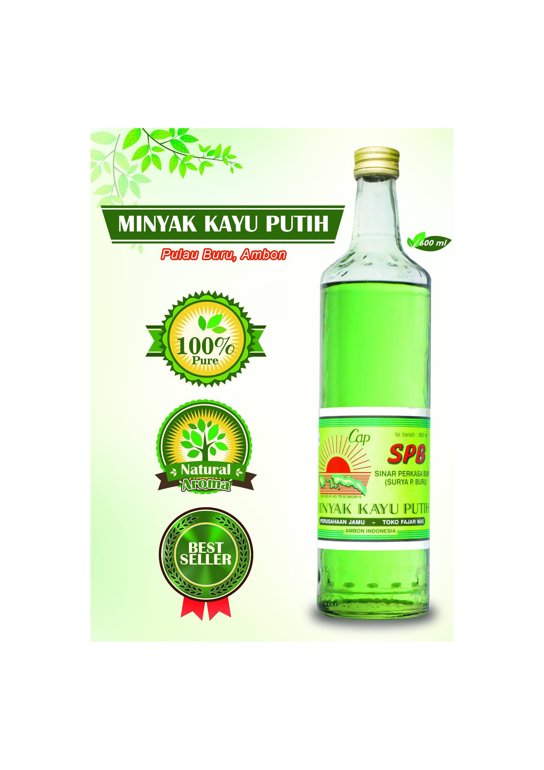 MINYAK KAYU PUTIH 600 ml - dari PULAU BURU, AMBON