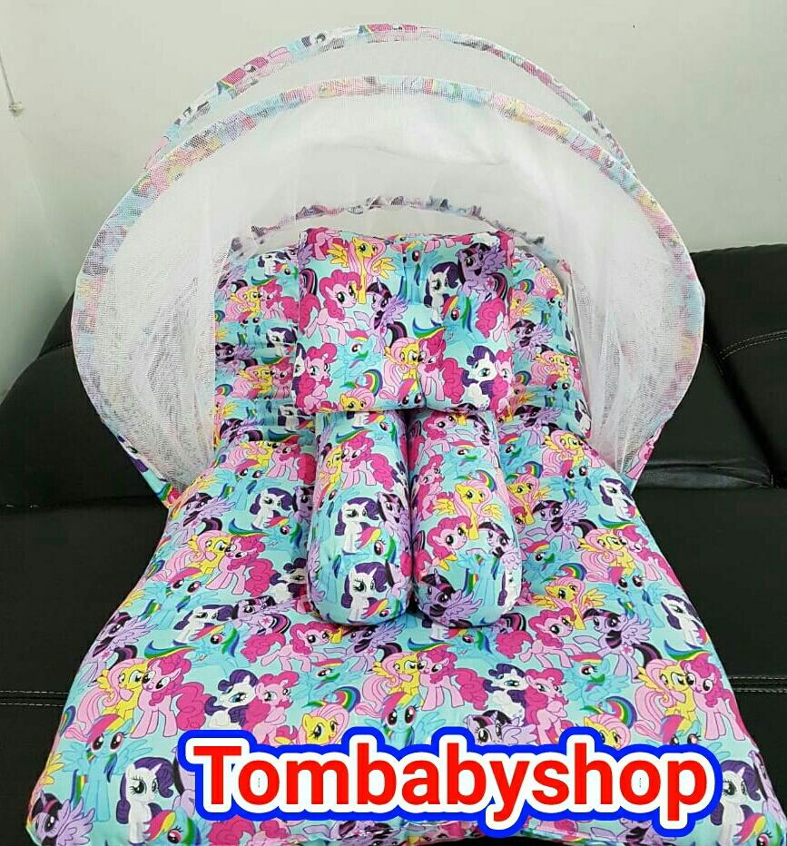 KASUR BAYI KELAMBU MOTIF MY LITTLE PONY TOSCA