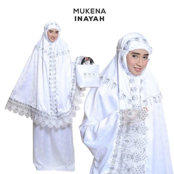 Pusat Mukena Indonesia Tasikmalaya Mukena mewah / Mukena dewasa / Mukena bali / Mukenah / Mukena katun jepang / Mukenah Wanita / Mukena Putih / Mukenah Murah / Mukenah Jumbo / Mukenah Remaja / Mukenah Dewasa Semi Sutra Dove Inayah