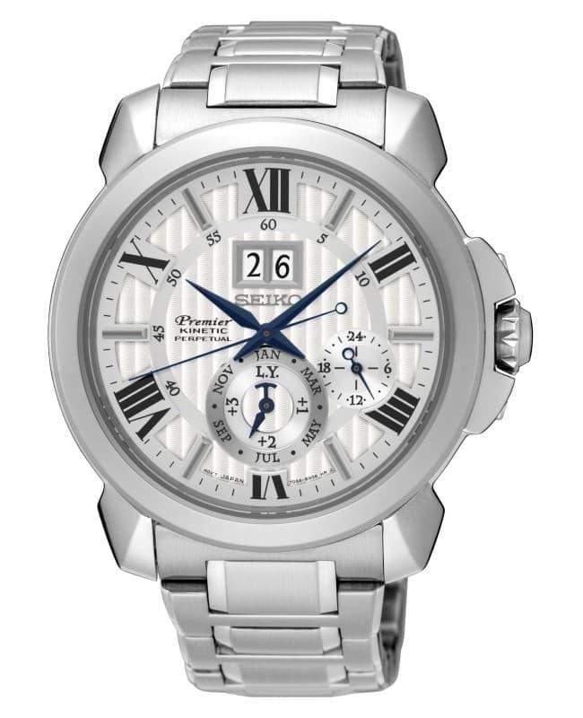 Seiko Premier SNP139P1 Kinetik Perpetual Sapphire SNP139