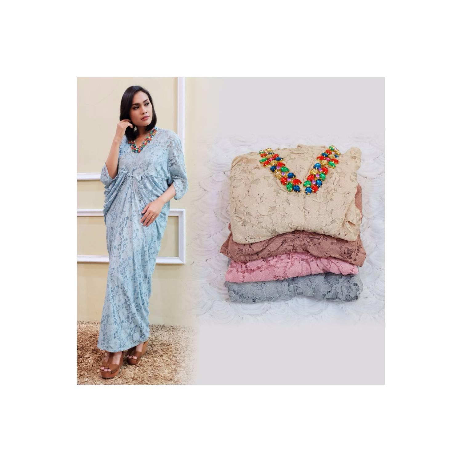KAFTAN BROKLAT MUSLIM MODERN MURAH