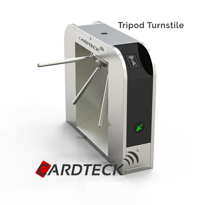 Original Paket Akses Kontrol Tripod Turnstile Cardteck CT-TP111 & RFID 125Khz