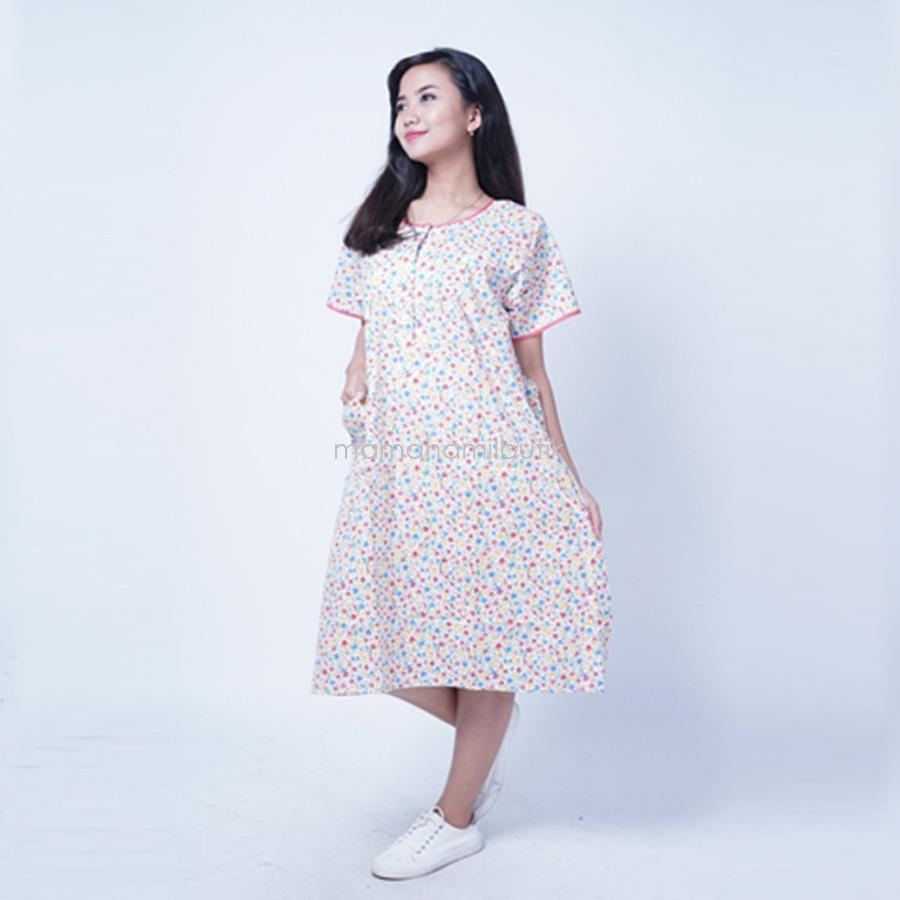 Ning Ayu Daster Hamil Bunga Rumput- DS 424 /daster malang / daster ibu hamil / daster menyusui/ daster hamil /daster payung / Baju hamil Kerja / Baju Hamil dan Menyusui / Baju Hamil Lucu/ Baju Hamil Wanita / Baju Menyusui Modis / Baju Menyusui Murah