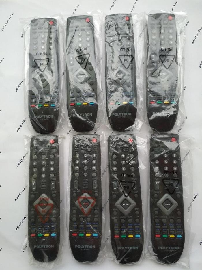 Remote ORI Remot ORIGINAL ASLI TV LED POLYTRON