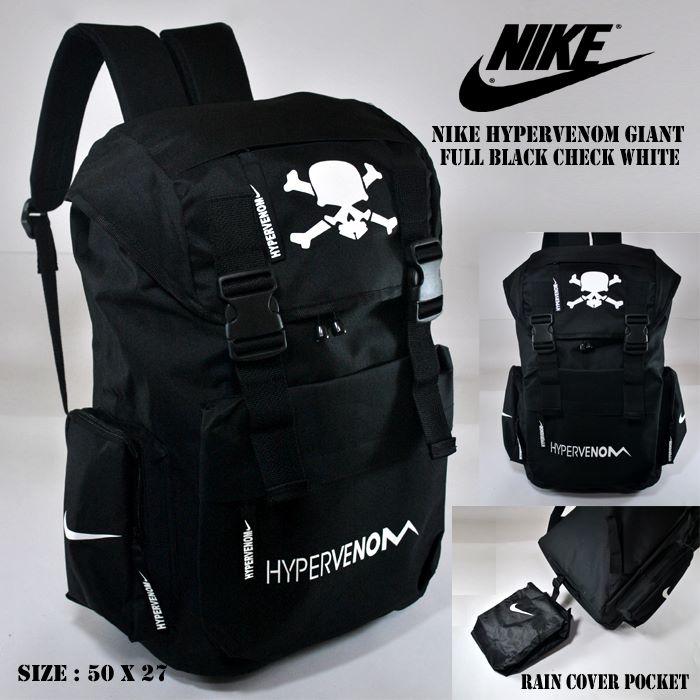 Backpack Nike Hypervenom Giant Black Check White