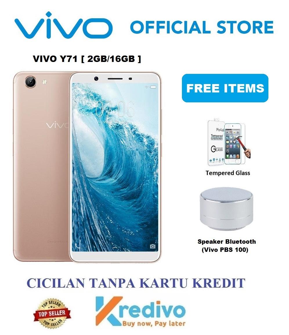 VIVO Y71 [2GB/16GB] - CICILAN TANPA KARTU KREDIT + FREE 2 ITEMS