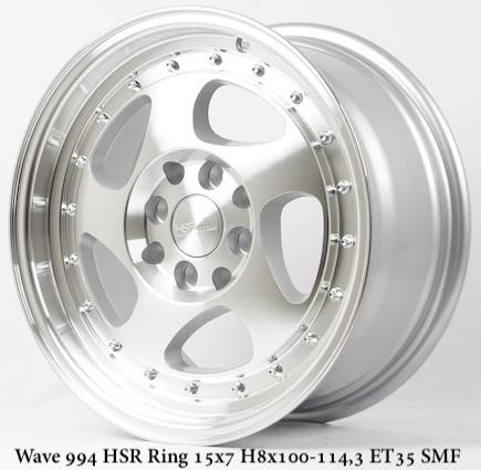Velg Mobil Murah WAVE 994 HSR Ring 15 ( Wheelskingdom )