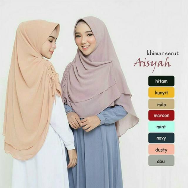KHIMAR AISYAH SERUT