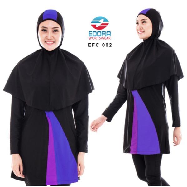 Baju Renang Muslimah Edora EFC 002 Baju Renang Syar'i