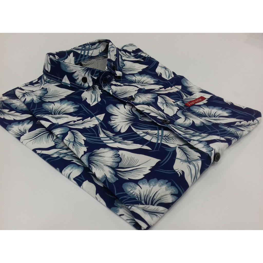 Baru!! Kemeja Motif Pria Lengan Pendek Terlaris Terbaru