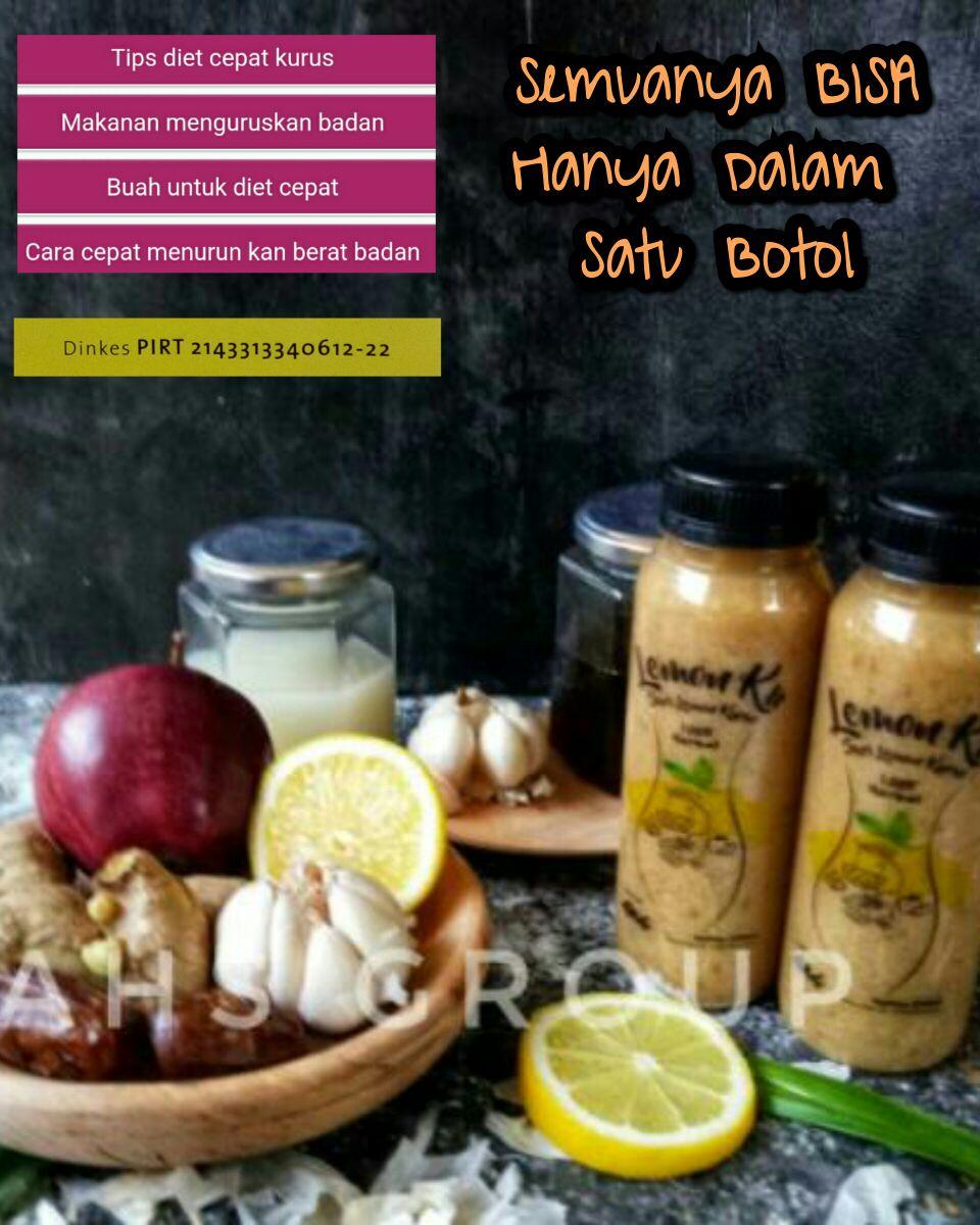 Rahe Cibubur Jus Diet Lemonku 300gr - Jus Kurus Langsing Cara Sehat Alami  100 % Herbal @ 300 gram