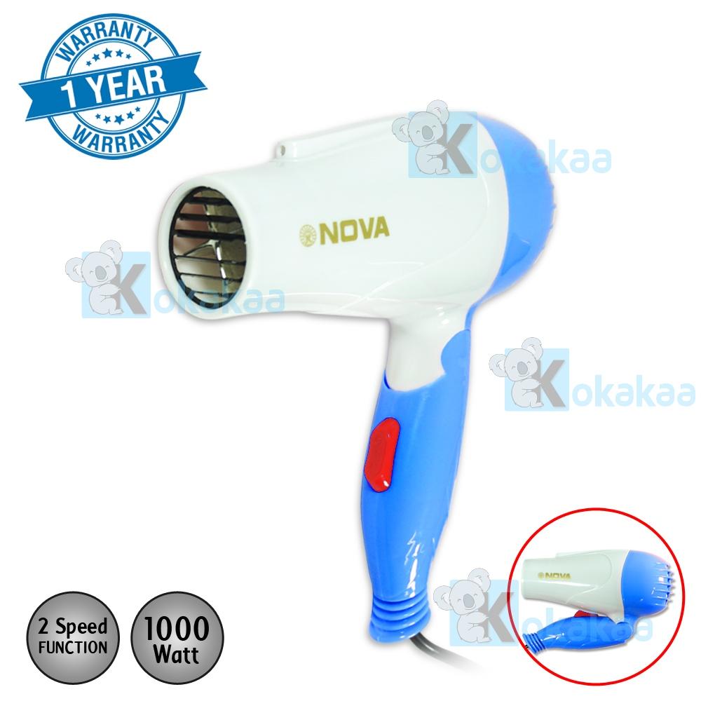 Nova Hair Dryer Mini Travel Foldable Lipat NV-658