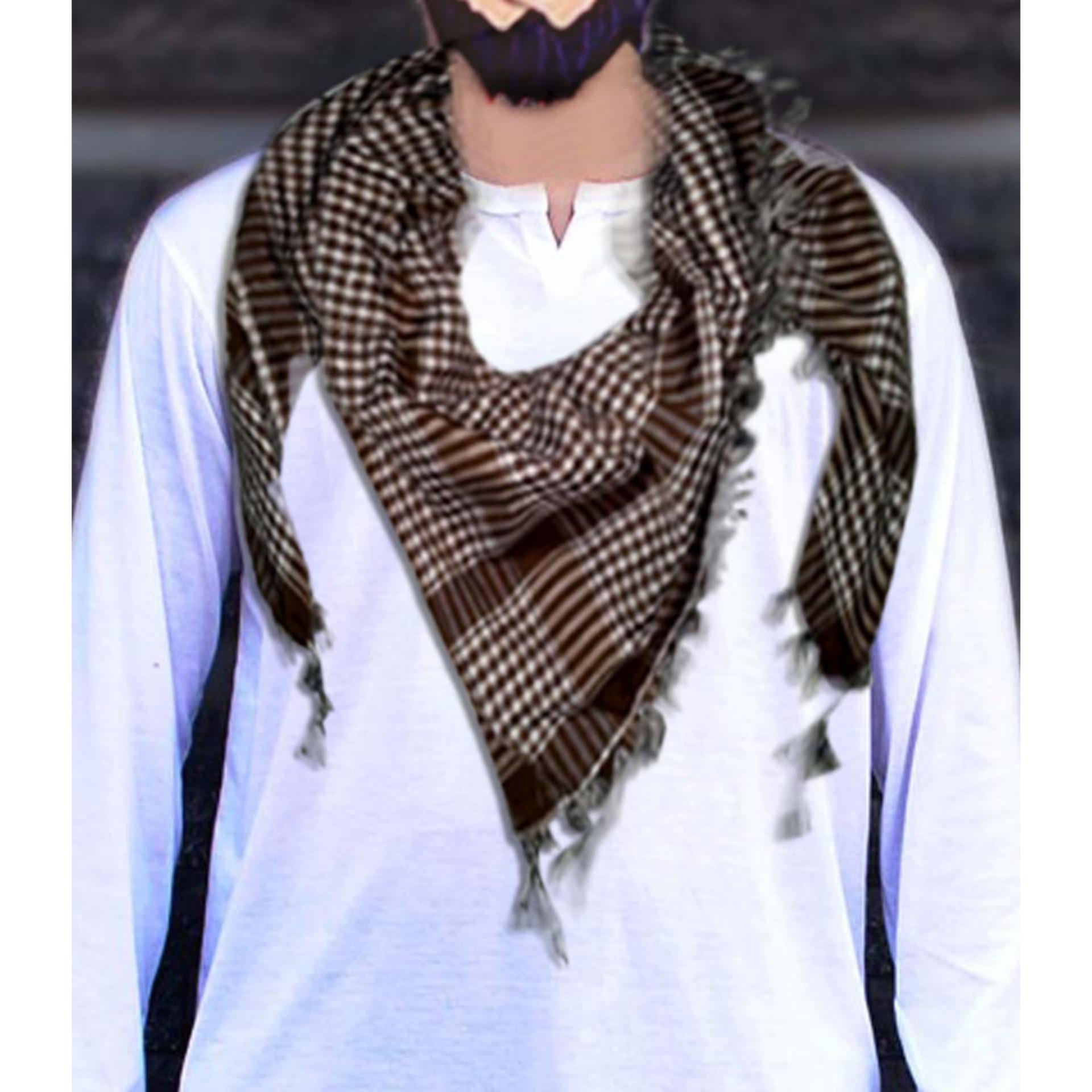 Set Gamis Kaos Kurta Jubah Panjang Anti Bakteri Keffiyeh Sorban