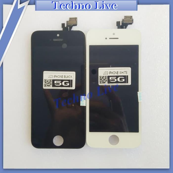 Harga Diskon!! Lcd Iphone 5 U002F 5G Full Touch Screen - Putih - ready stock