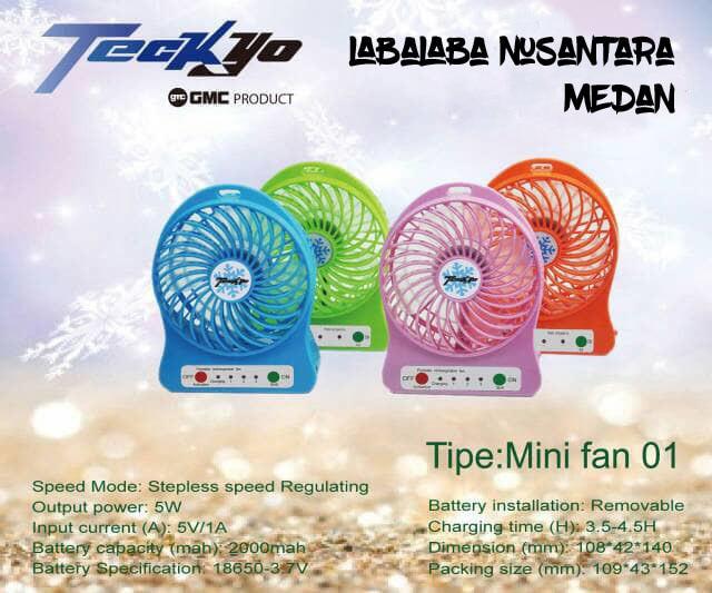 Kipas Angin GMC / Mini Fan 01