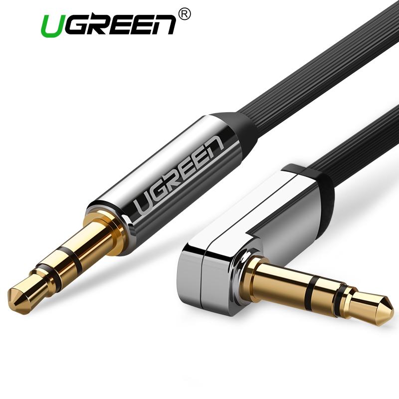 UGREEN 1Meter AUX Cable Jack 3.5mm Audio Cable 3.5 mm Jack Speaker Cable for JBL Headphones Car Xiaomi redmi 5 plus Oneplus 5t AUX Cord