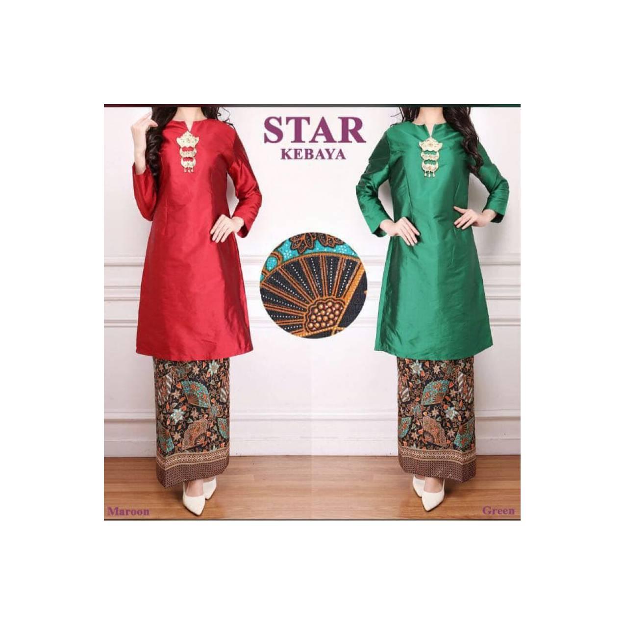 GAMIS SYAHRINI 2018 Atasan Baju Kurung Melayu Kebaya Simpel Modern