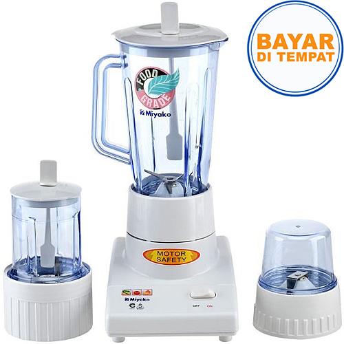Miyako BL102PL Blender Plastik 1 Liter 3 in 1 - Putih