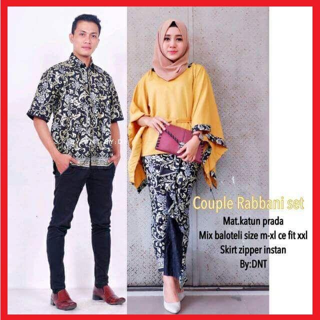 Batik Couple / Couple Batik / Batik Sarimbit Rabani