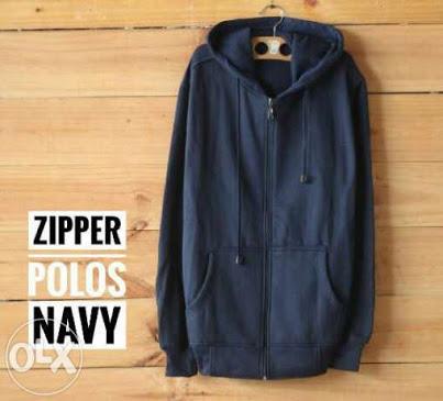 Jaket polosan Navy