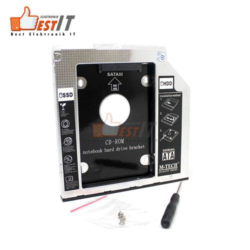 SSD HDD Caddy Slim 9.5mm SATA DVD Slot Hardisk