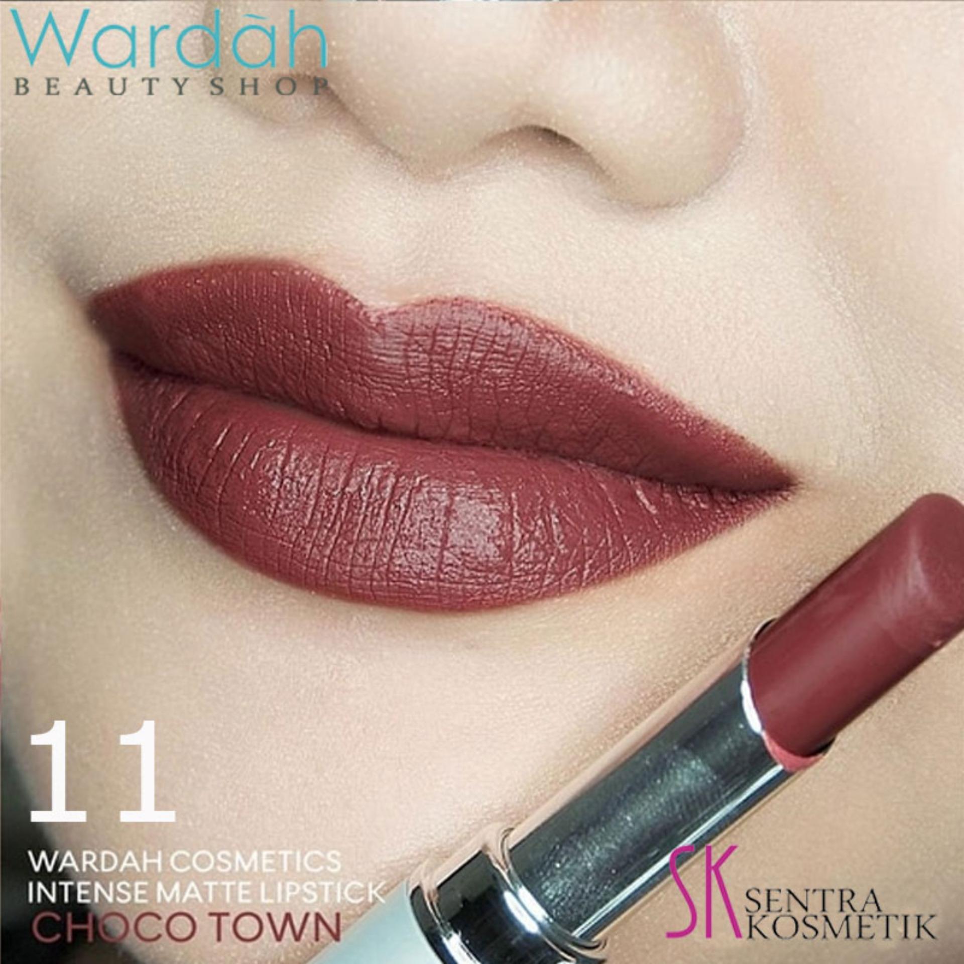 Wardah INTENSE Matte Lipstick 11 - Choco Town