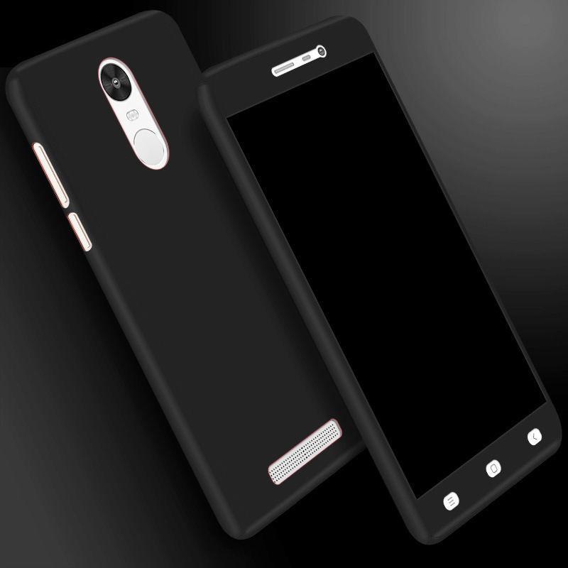 Hardcase Case 360 For Xiaomi Redmi Note 3 Casing Full Body Cover + Free Tempered Glass - YG0709