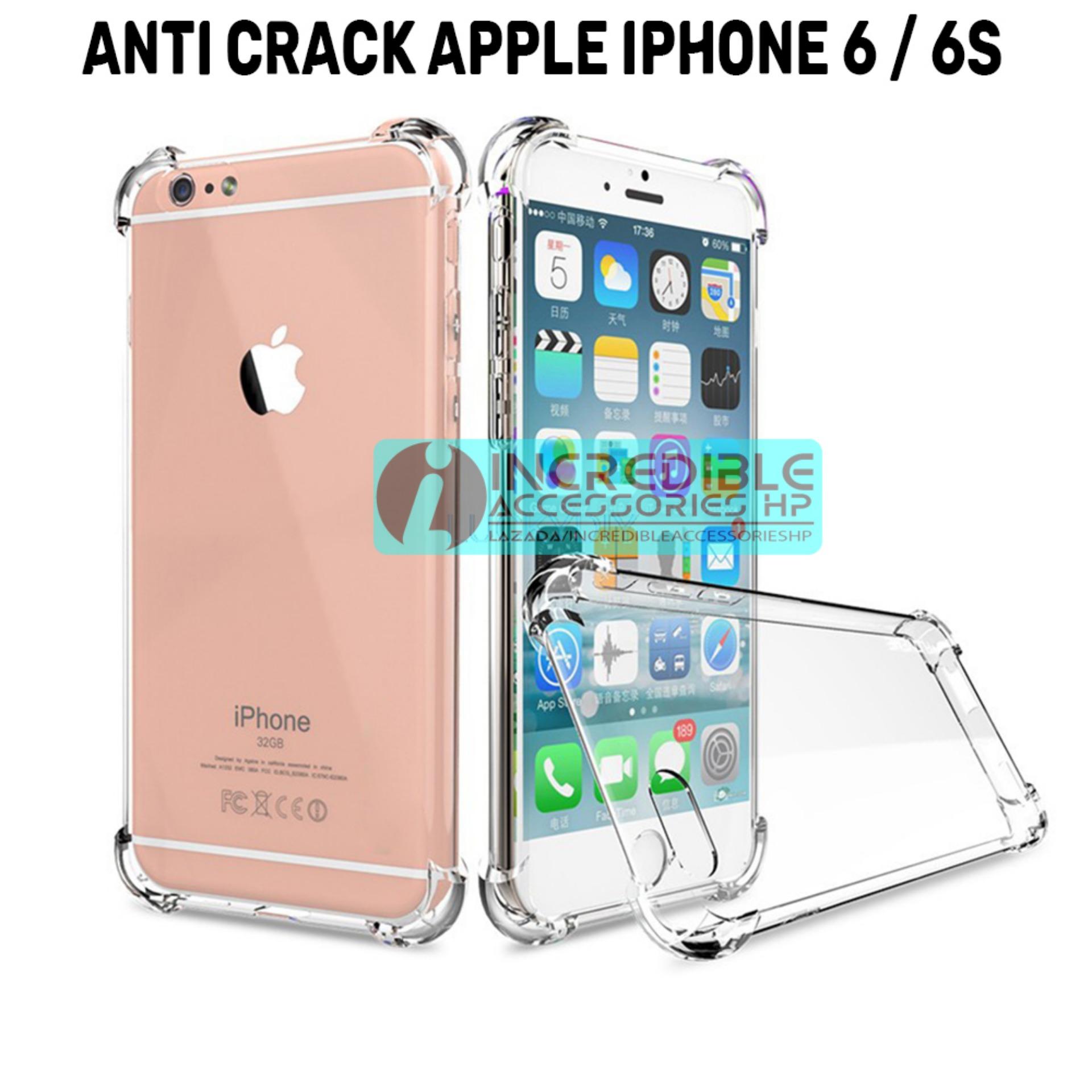 Case Anti Shock / Anti Crack Elegant Softcase for Apple iPhone 6 / 6s / 6G - White Clear