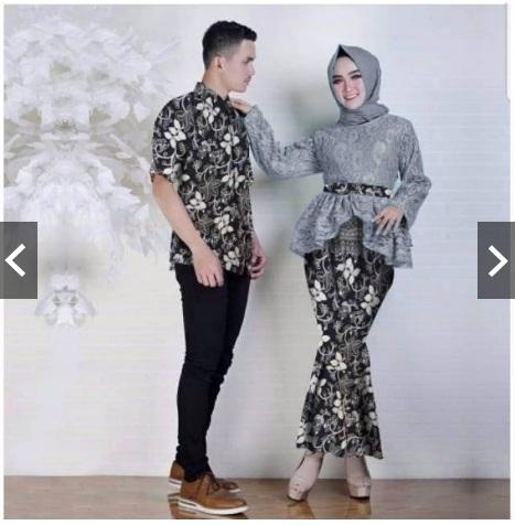 AGS - CP Bella couple kebaya batik brukat mermaid duyung
