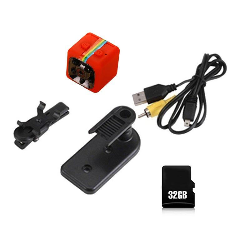 Wond SQ11 Mobil Kamera Mini DVR FHD 1080 P Inframerah Perekam Video dengan 32G TF Card