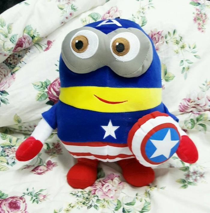 Boneka Minion Costume Captain America by ESSLSHOP2 - YkAUPH