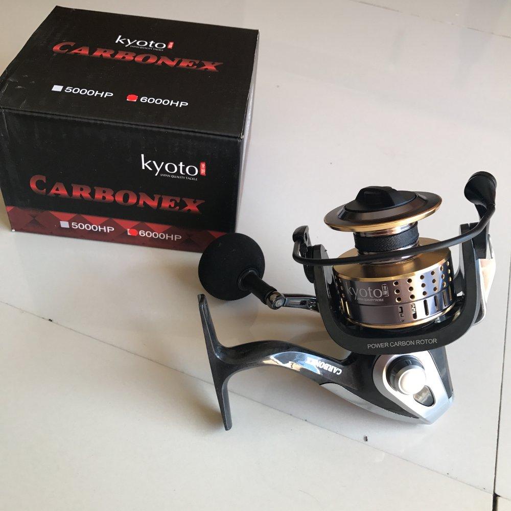 Reel Kyoto Carbonex 6000 power handle TERBARU BOS PANCING zerya_fishing