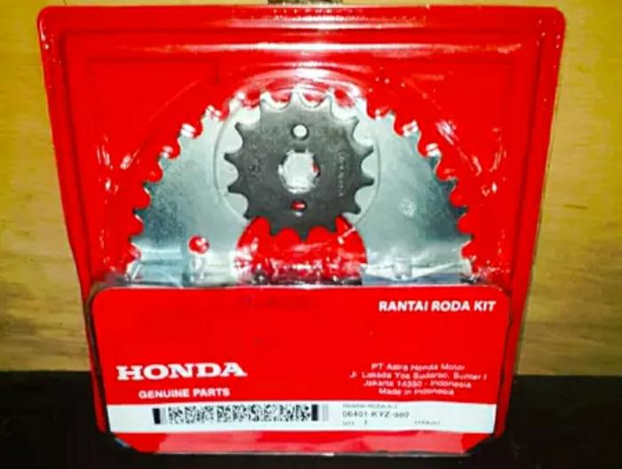 PROMO Gear Set Honda Supra X 125 Helm In Asli TERBARU