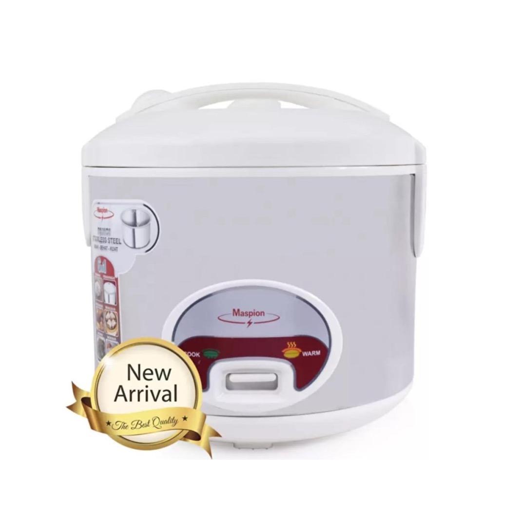 Gogo Grosir Maspion Magic Com,Rice Cooker,Penanak Nasi 1.8 Liter 395 Watt (Garansi Resmi Maspion) Silver – MRJ208SS