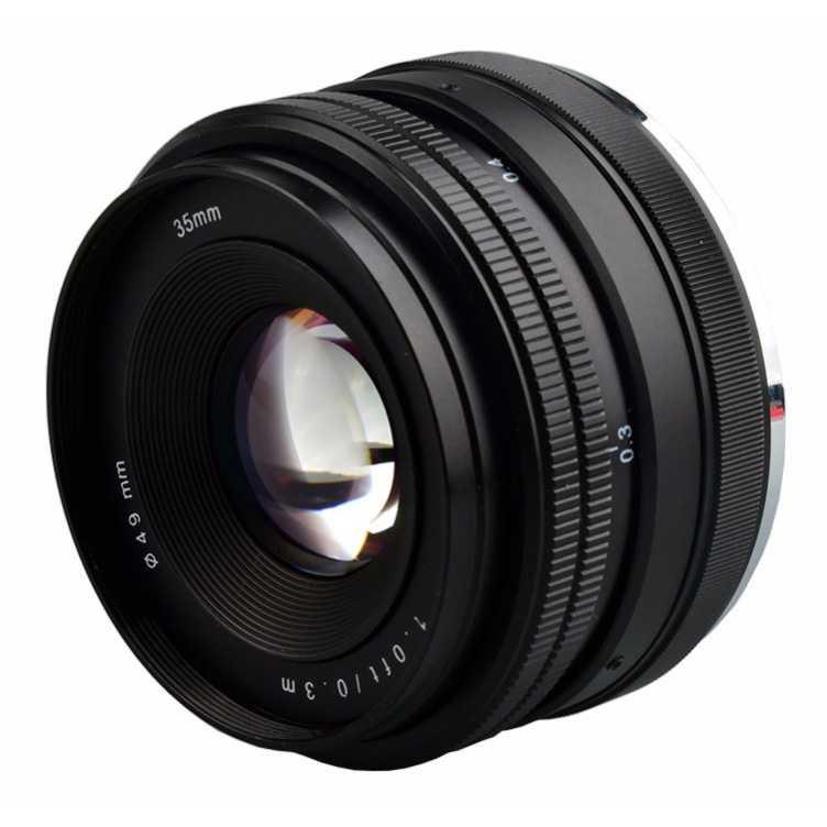 lensa kamera keren / murah dan terlaris masa kini Lensa Kamera MF Manual Fixed Focus 35mm f1.7 Sony NEX-3 A5000 A6000