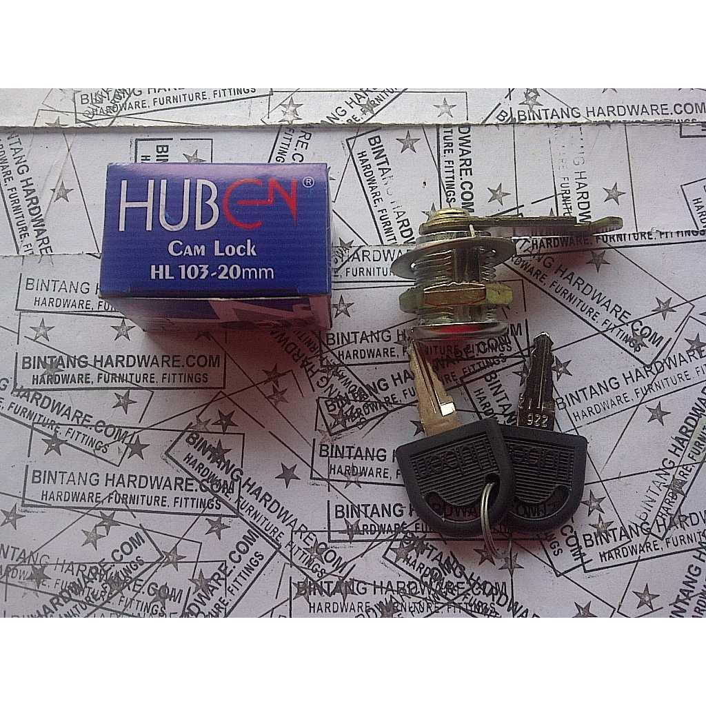 Kunci Camlock HL-103 kunci Laci Lemari Loker Diameter 19mm