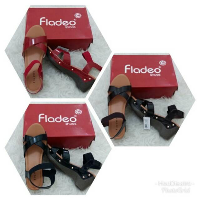 Fladeo - Sandal Branded Murah Variasi Black sz 37