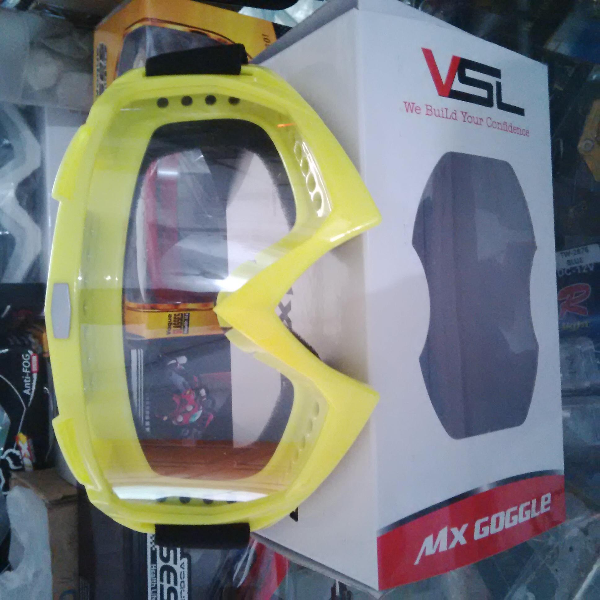 Kacamata Cross Goggle Bening Stabilo VSL