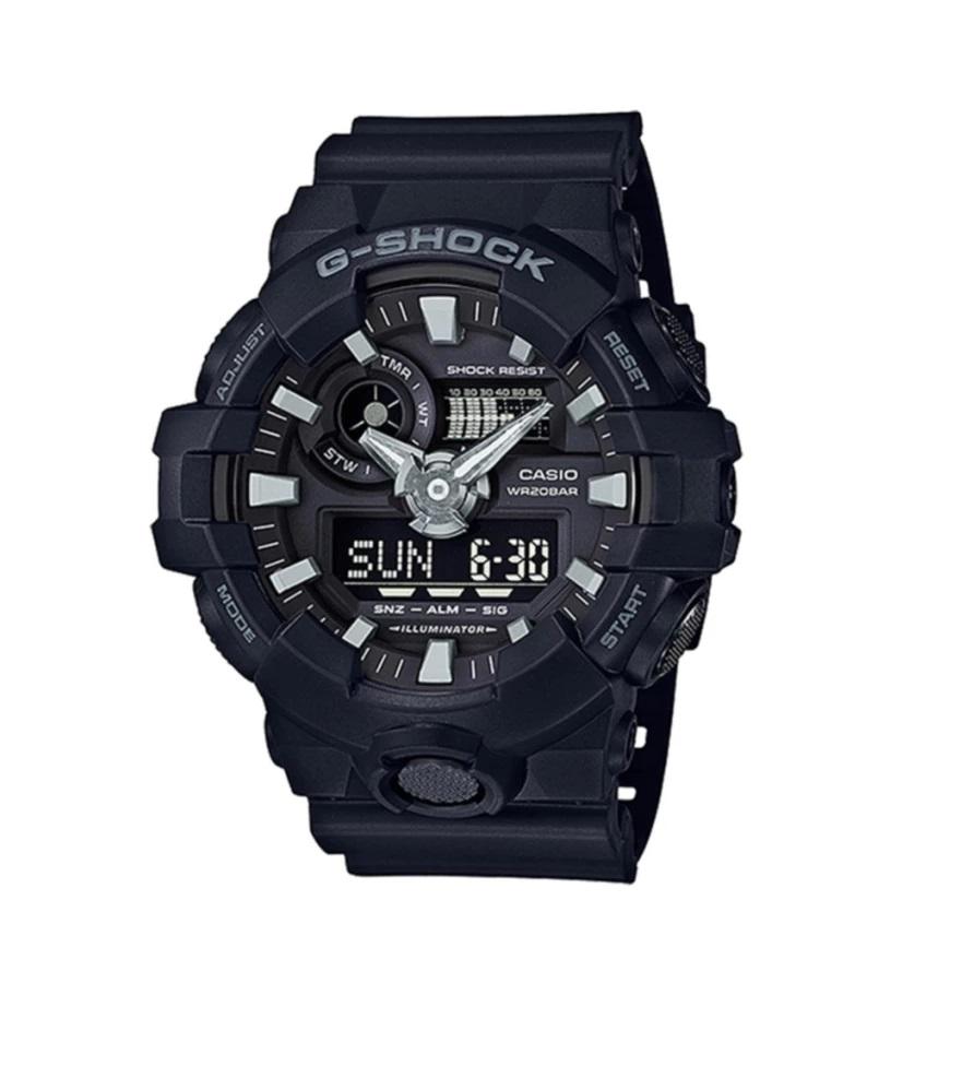 Casio G-Shock GA-700-1BDR Water Resistant 200M Resin Band