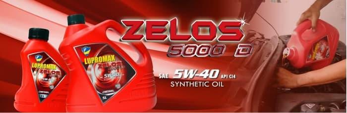 Oli Mobil Diesel Lupromax Zelos 5000D 5W-40 - API CI4 - 1 liter
