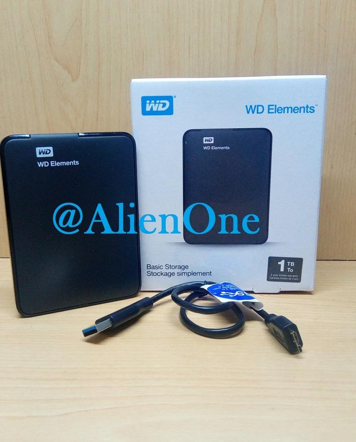 ORIGINAL WD Elements 1TB HD HDD Hardisk Harddisk External Eksternal Element