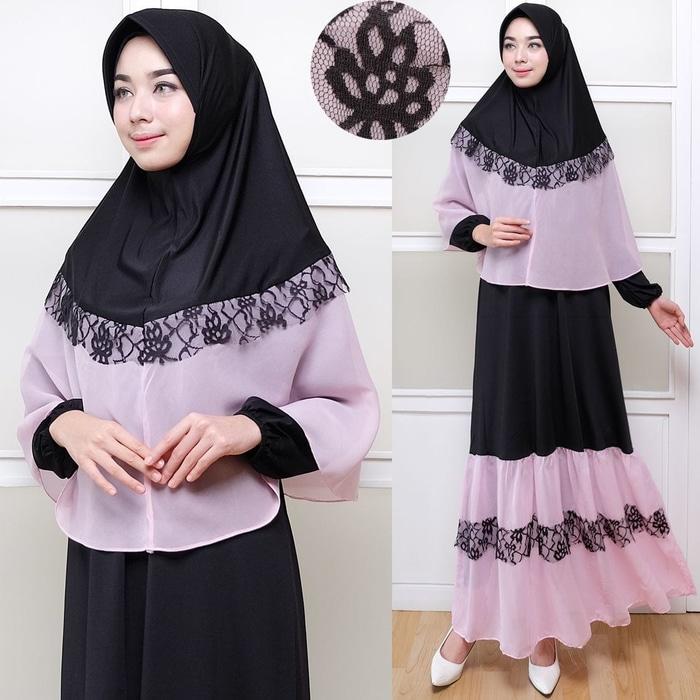 Kenzmal- Maxi Gamis Dress Baju Muslim Wanita Syifahada Premium Syari Ori