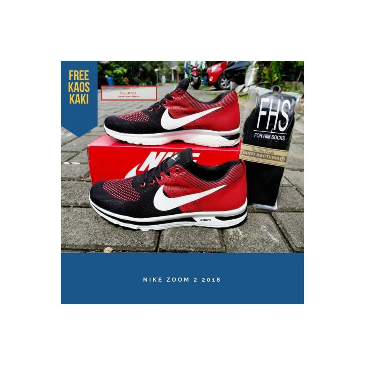 baru PROMO SEPATU PRIA CASUAL JOGGING NIKE ZOOM 2 2018